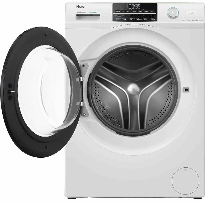 Стиральная машина Haier HW70-BP12959AE 7 кг 1200 об/мин белый, черный