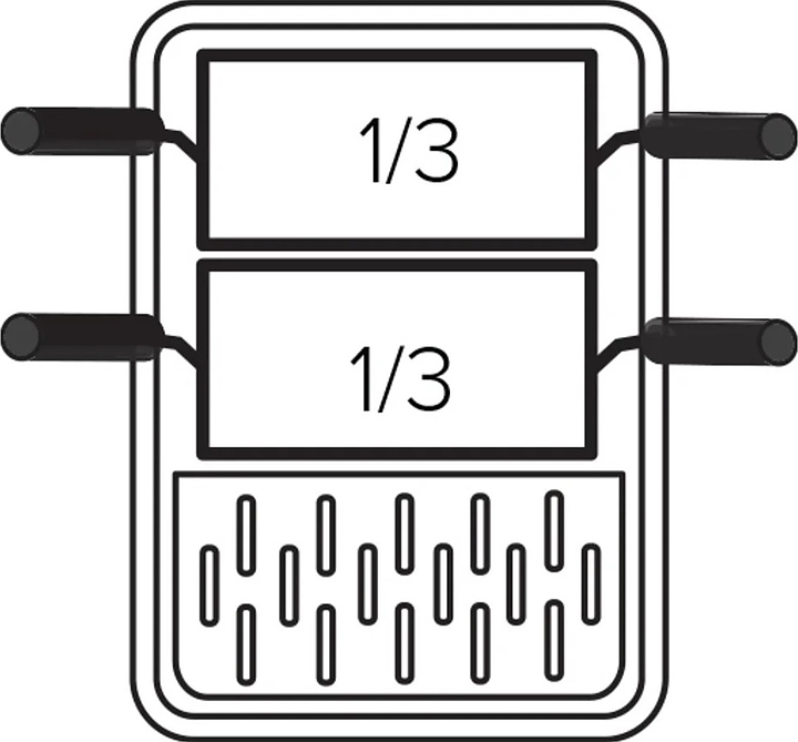 Корзина для макароноварки Giorik 2003046 GN1/3 (A)