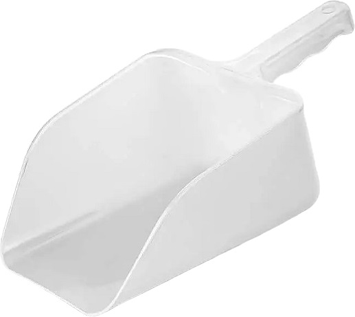 Совок для льда и сыпучих продуктов Gastroplast GISP-02 750 мл 280 мм (полипропилен) белый