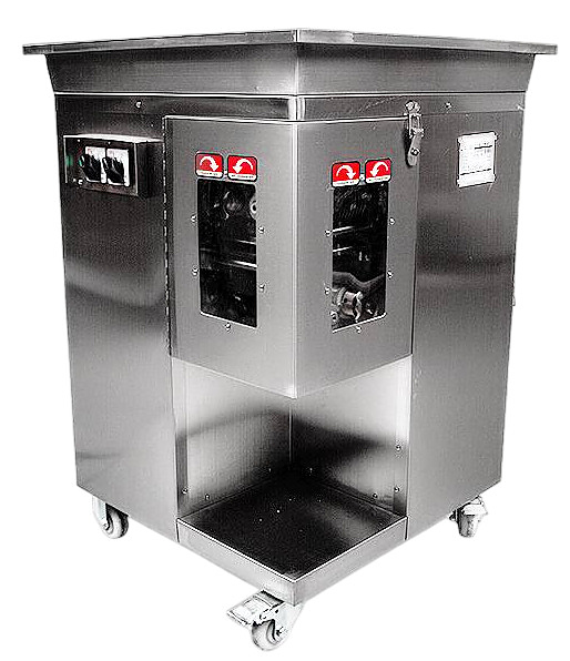 Производственный слайсер Hualian MC-TS800 (5 мм) 1500 Вт 800 кг/ч напольный