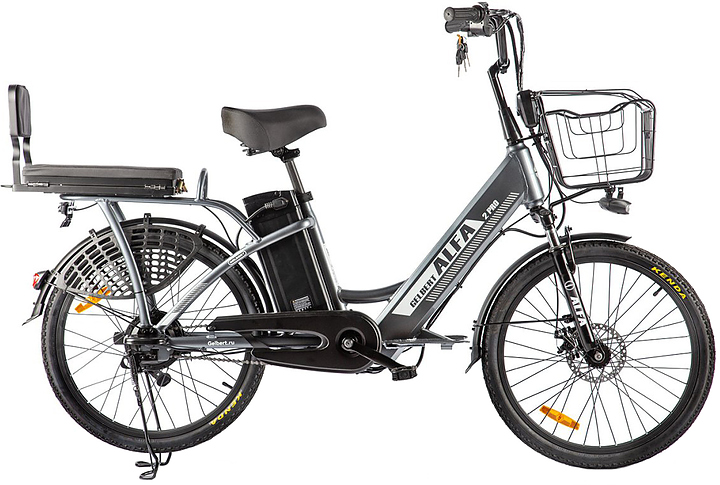 Электровелосипед GELBERT ALFA 2 PRO серый