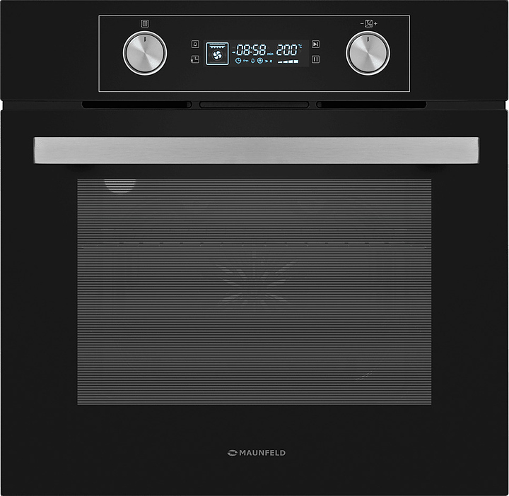 Духовой шкаф Maunfeld AEOH6062B черный / стекло