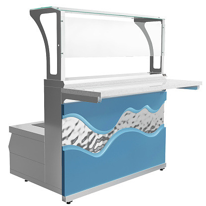 Мармит первых блюд 2-конфорочный Luxstahl МПЧ (С)-1200 Premium River (Река)