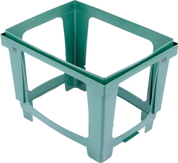 Надставка для ящика ТАРА.РУ 434-Н 400х300х250 мм зеленая