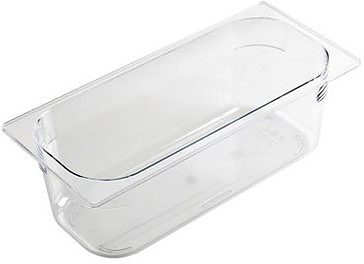 Емкость для мороженого Aexperial 360х165х120 мм поликарбонат