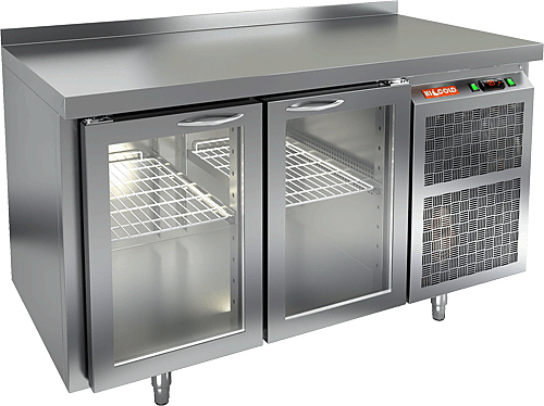 Стол холодильный HICOLD GNG 11/HT с бортом