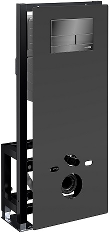 Система инсталляции для подвесного унитаза Wasserkraft Glan 66TLT.010.ME.BL.PB04