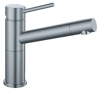 Смеситель Blanco Alta Compact нерж. сталь