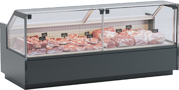 Витрина холодильная MAGMA Beryl plug-in 1250 Self (встроенный агрегат) с запасником