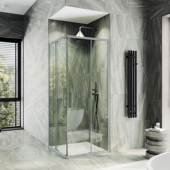 Уголок душевой MaybahGlass MGY-1345-5 100х100х195 см