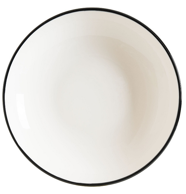 Тарелка глубокая Bonna Линеа Черный 77967 d= 230 мм h 45 мм