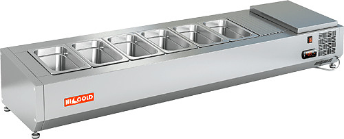 Витрина холодильная HICOLD VRTO 1525 (1/4)