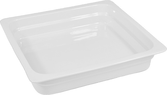 Гастроемкость Bonna GNP2/3KVT GN2/3-65 (354х325х65) 4 л (фарфор) белая