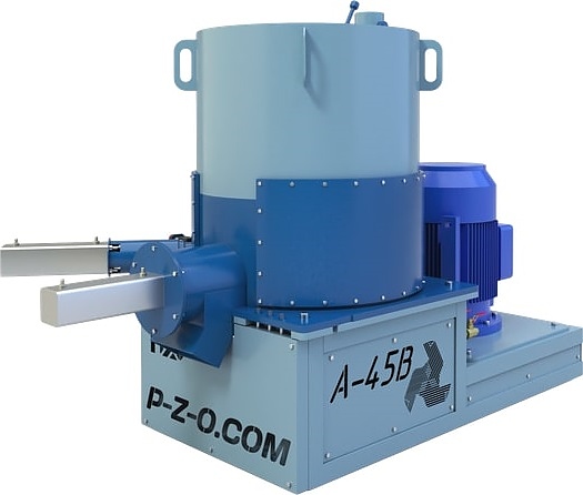 Агломератор ПЗО PZO-А-45B-01 с ременным приводом и ручным раскрытием