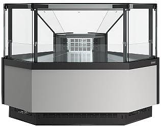 Витрина холодильная Carboma Bavaria 4 GC110 VM 5-1 версия 2.0 (внешний угол) 6006-9005 (без боковин)
