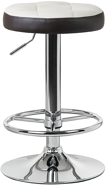 Табурет барный DOBRIN 5008-LM BRUNO (кремово-коричневый)