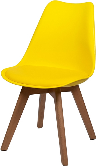 Стул BentWood Eames W лимонный