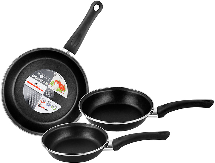 Набор сковород Vitrinor Kenia 18, 20, 24