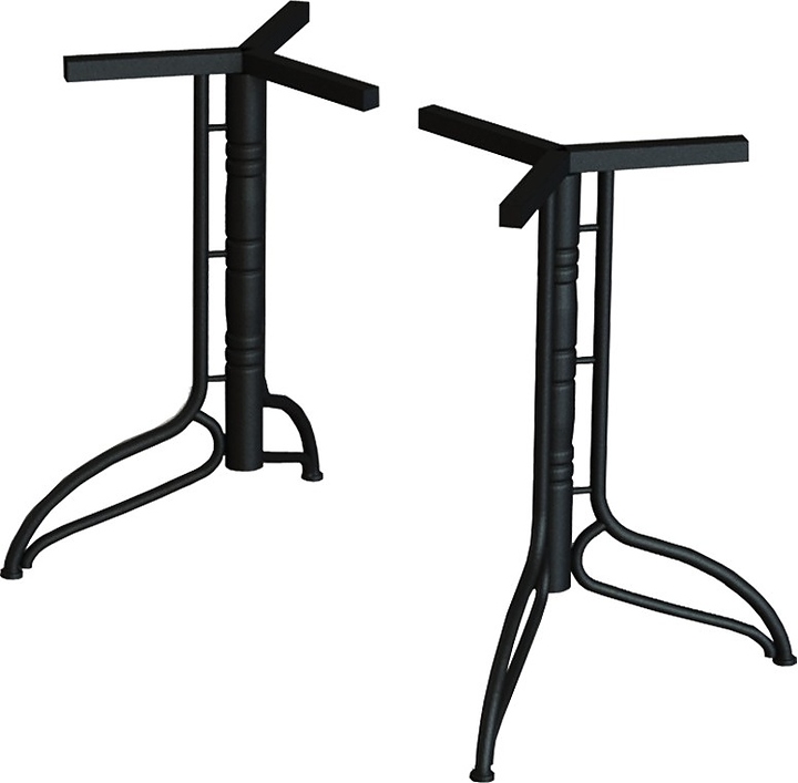 Подстолье Sheffilton SHT-TU20 (металл) черный муар