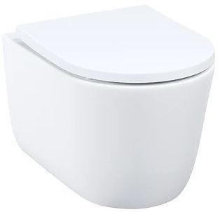 Унитаз подвесной с крышкой-сиденьем IDDIS Slide SLIRDSEi25 безободковый