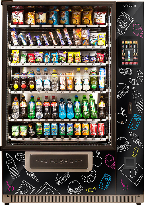 Торговый автомат Unicum Food Box Long Touch