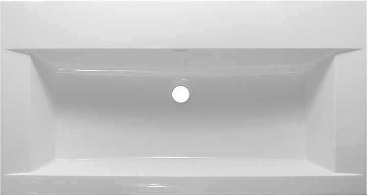 Раковина ЭСТЕТ Рава 90 ФР-00002613 90,5х48,3х16 см, литьевой мрамор