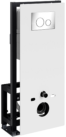 Система инсталляции для подвесного унитаза Wasserkraft Glan 66TLT.010.ME.WH.CH02