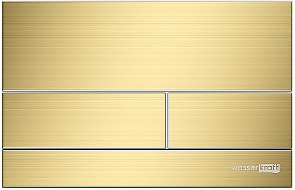 Кнопка смыва Wasserkraft MG04 золото матовое