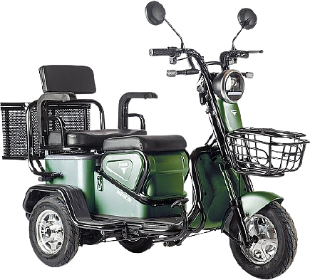 Трицикл Rutrike Навигатор зеленый