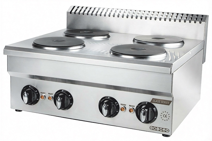 Плита электрическая Yukon Class YOC-60E 6 кВт, серый