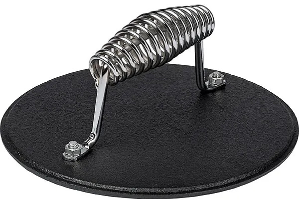 Пресс для гриля ProHotel Ember Cast Matt 12639 d 19.5 см чугун, черный