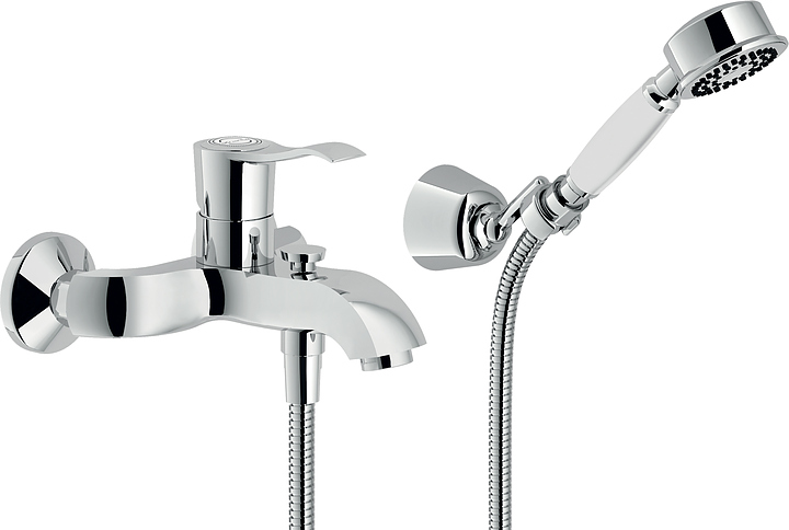 Смеситель для ванны с душем NOBILI SOFI SI98110CR с душевым гарнитуром