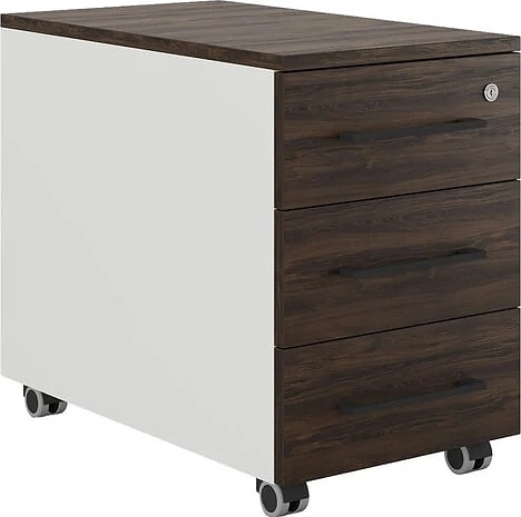 Тумба мобильная КОБОР TМ3-40/60 white/charlston