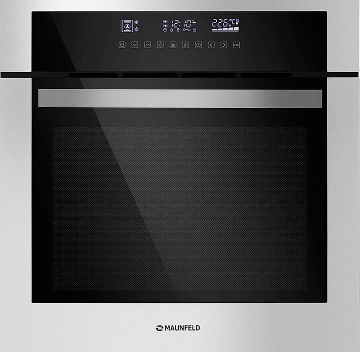 Духовой шкаф Maunfeld EOEH 5811S1 черный / стекло / нерж. сталь