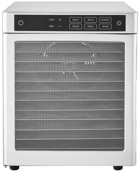 Сушилка для овощей и фруктов Airhot FD-12 GLASS-L