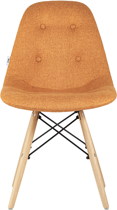 Стул Stool Group DSW SOFT рогожка оранжевый
