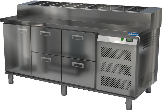 Стол холодильный для пиццы КАМИК СОП-1418573
