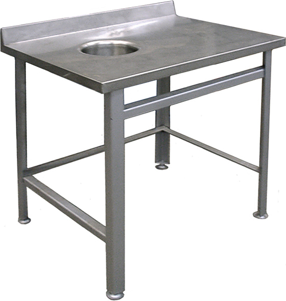 Стол для сбора отходов Hessen СППО 9/6 к левый