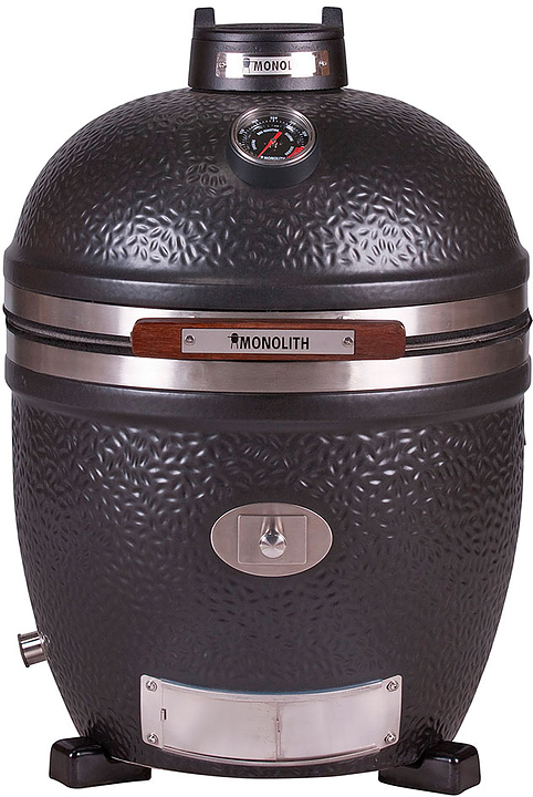 Гриль керамический Monolith Grill Avantgarde.55 (Сlassic), черный