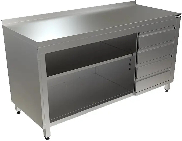 Стол производственный КОБОР СТБ/1-90/60/О