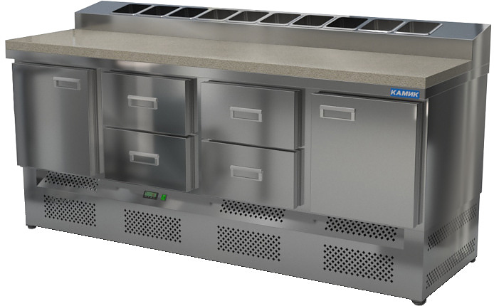 Стол холодильный для пиццы КАМИК СОПН-К-242073