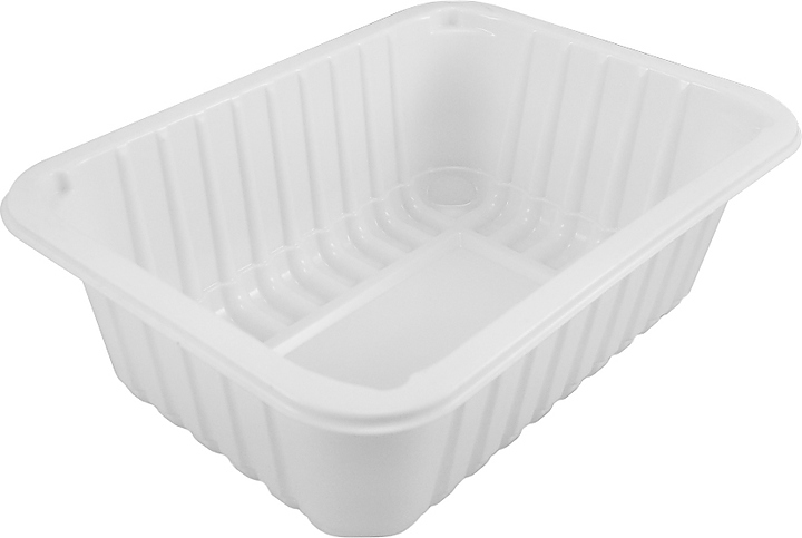 Контейнер под запайку VASSILII 187х137х63 мм 1100 мл бел. 1х480