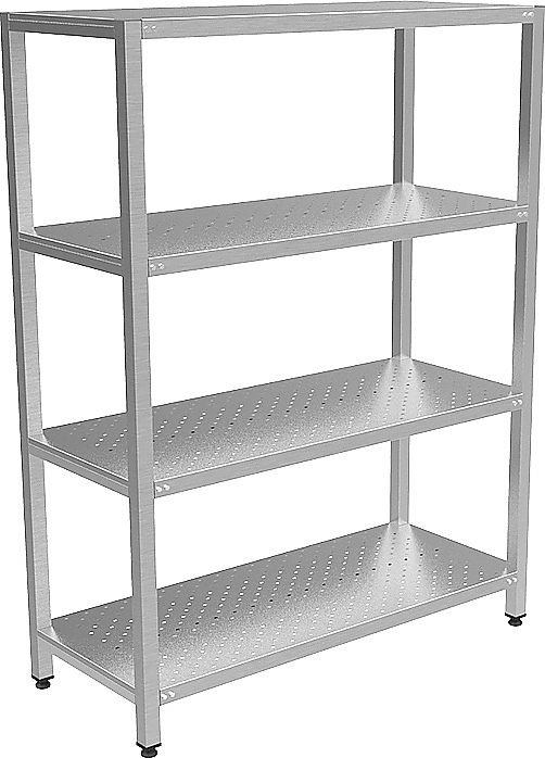 Стеллаж кухонный КОБОР СКТПР-85/35 (высота 1800)