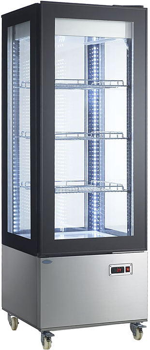 Витрина кондитерская Starfood 400L