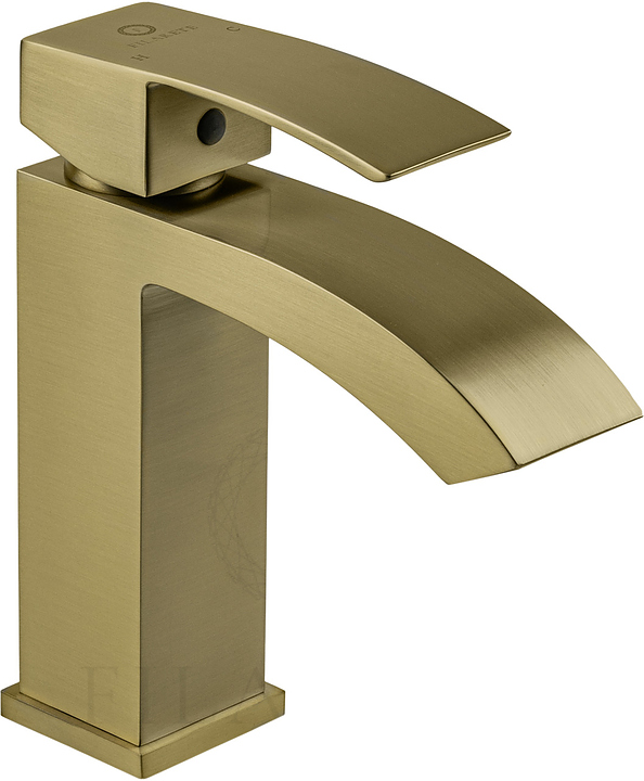 Смеситель для раковины FILARETE Waterfall FL5010MG, матовое золото