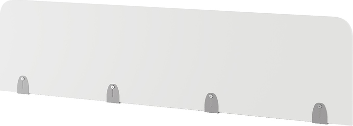 Верхний экран-перегородка КОБОР EV-160 aluminum/premium (ЛДСП)