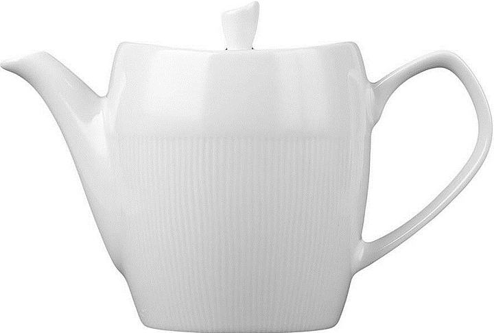 Чайник Noble Neo Silk 306807А 1070 мл (фарфор) белый