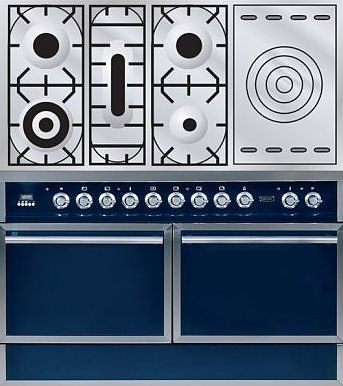 Газовая плита с духовым шкафом ILVE QDC-120S-MP