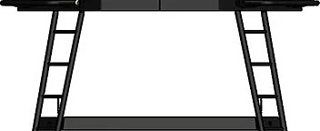 Верхняя часть стенда для печей Valoriani Baby 60 Upper Part of the Metal Stand