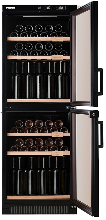 Винный шкаф POZIS ШВД-78 черный